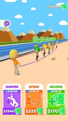 Rope Skip Idle 3D - Screenshot 1
