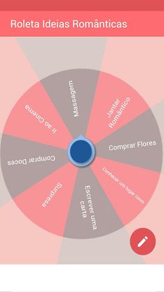 Roleta Ideias Românticas - Screenshot 2