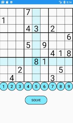 Sudoku solver - Screenshot 2
