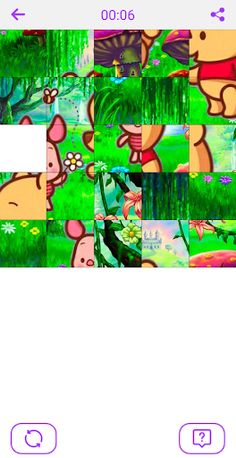 Winnie teddy bear puzzles - Screenshot 2