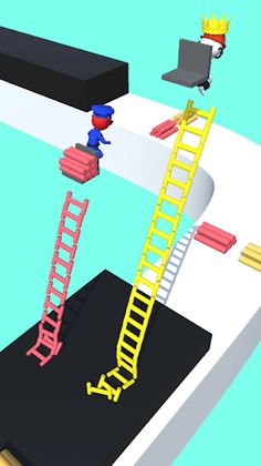 Ladder Stack Race - Screenshot 1