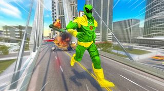 Flying Super Hero:Rescue Robot - Screenshot 2