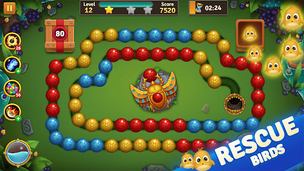 Jungle Marble Blast - Screenshot 2