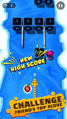 3D Snake VS Block Beats - Screenshot 1