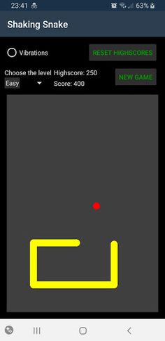 Shaking Snake - Screenshot 1