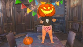 Scary Baby Evil Pink Baby Game - Screenshot 1