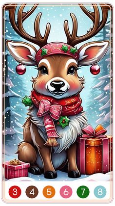 Christmas Paint by Number - Screenshot 1