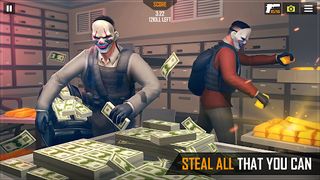 Real Gangster Bank Robber Game - Screenshot 1