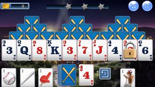 Home Run Tri Peaks Solitaire - Screenshot 1