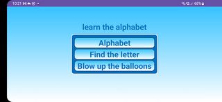 Alphabet for kids - Screenshot 1