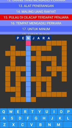 TTS Cerdas - Teka teki silang  - Screenshot 3