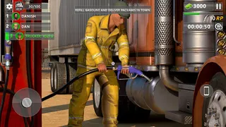 City Cargo Truck Parking Games - Screenshot 3