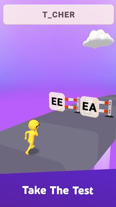 English Rush Vocabulary Runner - Screenshot 2