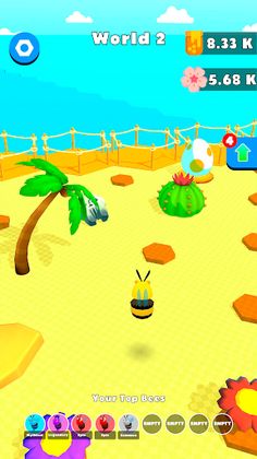 Bee Adventure 3D: Honey Island - Screenshot 4