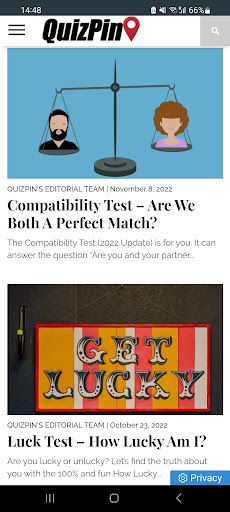 QuizPin - Quizzes and Tests - Screenshot 1