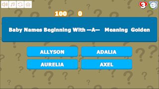 Quiz A to D Baby Names - Screenshot 2