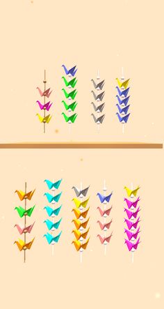 Orizuru Sort Puzzle - Screenshot 2