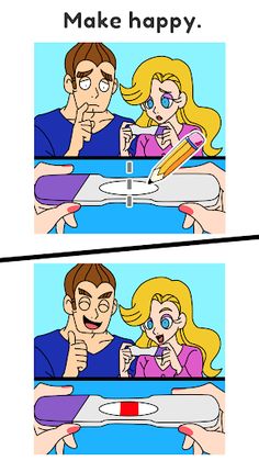 Draw Happy Baby : Puzzle Game - Screenshot 1