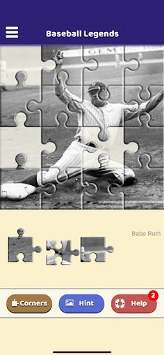 Baseball Legends Puzzle - Screenshot 2