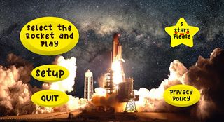 Space Rocket and Land - Screenshot 1