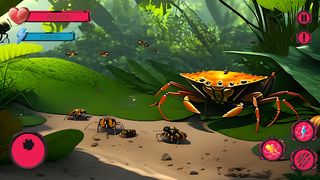 Wild King Crab Jungle Hunter - Screenshot 2