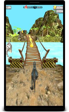 Jurassic Runner Raptor World I - Screenshot 2