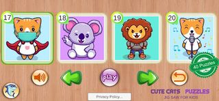 Cute Cats Puzzle & Jig Saw - Screenshot 3