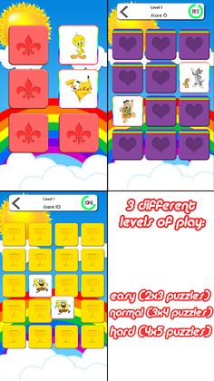 Memory Game Cartoon Quest - Screenshot 1