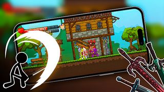 Stickman Archero Fight Game - Screenshot 1