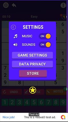 Puzzle SUDOKU - Screenshot 4