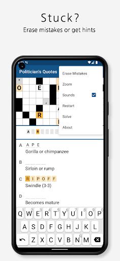 Acrostics Crossword Puzzles - Screenshot 4