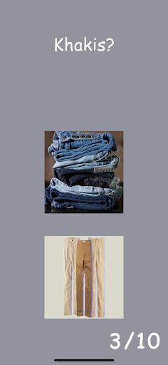Jeans or Khakis - Screenshot 2