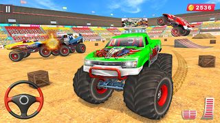 Monster Truck Stunt Race Games - Screenshot 1