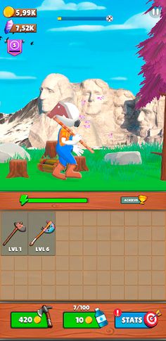Super Lumberjack - Screenshot 1
