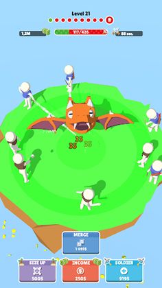 Idle Island: Merge War - Screenshot 3