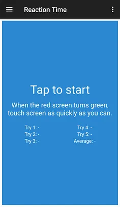 Reaction Time - Screenshot 1
