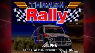THRASH RALLY ACA NEOGEO - Screenshot 1