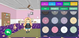 Kawaii School Anime Game - Screenshot 1