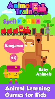 Animal Games - Animal Train - Screenshot 2