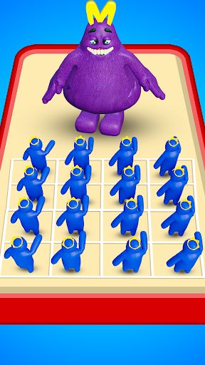 Purple Merge Shake Game 3D - Screenshot 3