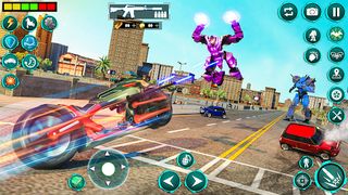 Bat Robot Moto Bike Robot Game - Screenshot 3