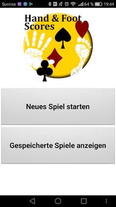 Hand & Foot Punkterechner - Screenshot 1