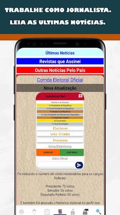 Corrida Eleitoral Online - Screenshot 2