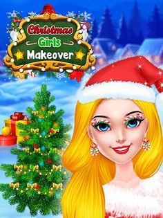 Christmas Girl Makeup Salon Ga - Screenshot 1