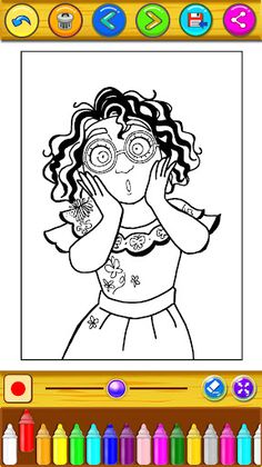 Encanto coloring book - Screenshot 1