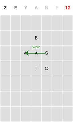Word puzzle - Screenshot 1