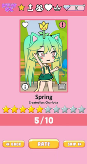 Rate My OC - Screenshot 3