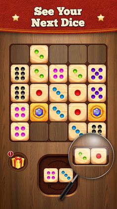 Woody Dice Merge Puzzle - Screenshot 2