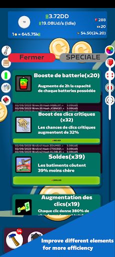 Crypto idle Inc. : Idle game - Screenshot 3