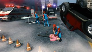 Ambulance Speed Race Mission - Screenshot 1